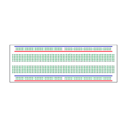 Breadboard 830 รู for Raspberry Pi และ arduino