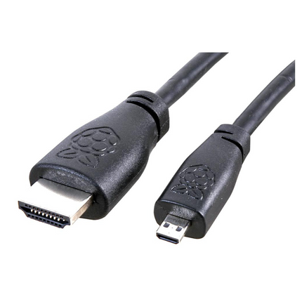 Micro HDMI To HDMI, 1m, Black