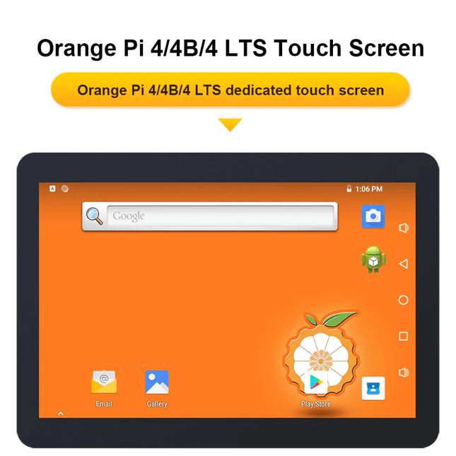 หน้าจอสัมผัส Orange Pi Touch Screen ขนาด 10.1 นิ้ว