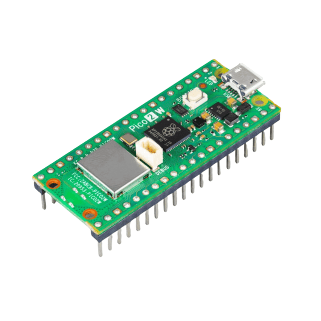 Raspberry Pi Pico 2 WH wireless with header บอร์ดไมโครคอนโทรลเลอร์