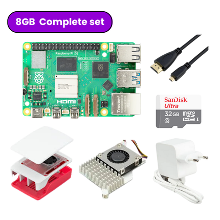 Raspberry Pi 5 Complete Set 4GB พร้อมอุปกรณ์ครบ