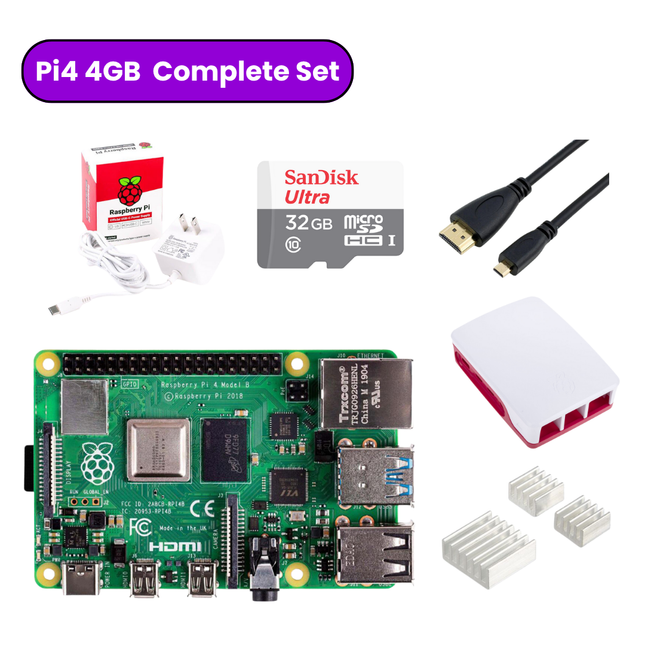 Raspberry Pi 4 Set