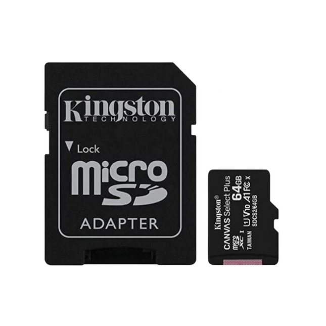 Micro SD Card 64GB KINGSTON